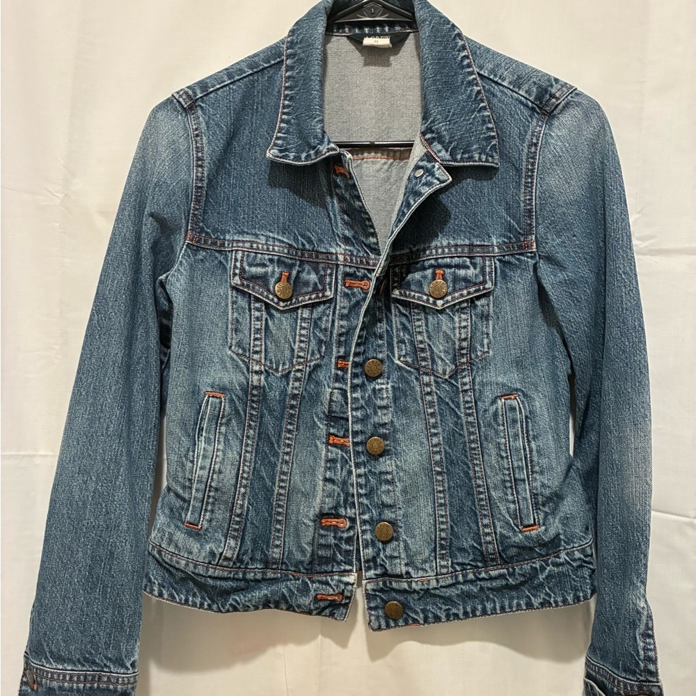 J. Crew Indigo Jean Jacket